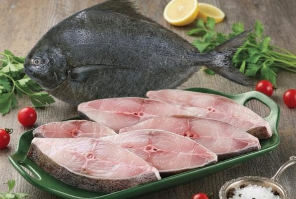 Halwa (Black Pomfret) (हलवा) from Bombay Sea Food