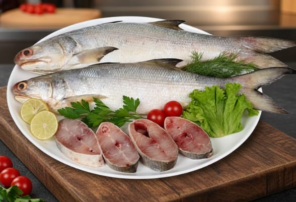 Rawas (Indian Salmon) (रावस) from Bombay Sea Food