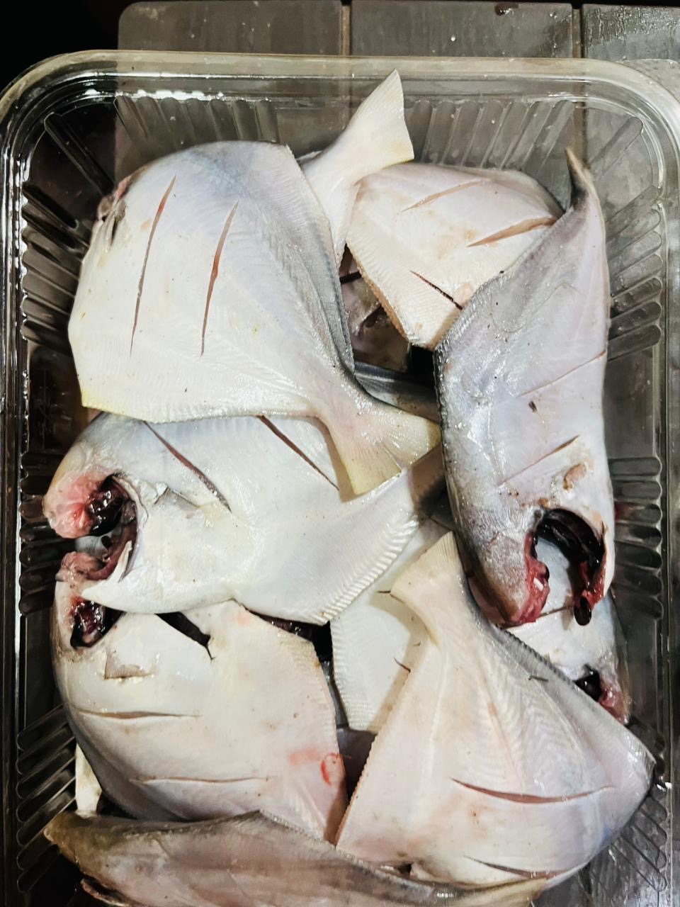 Pomfret (पापलेट) from The fishy spot